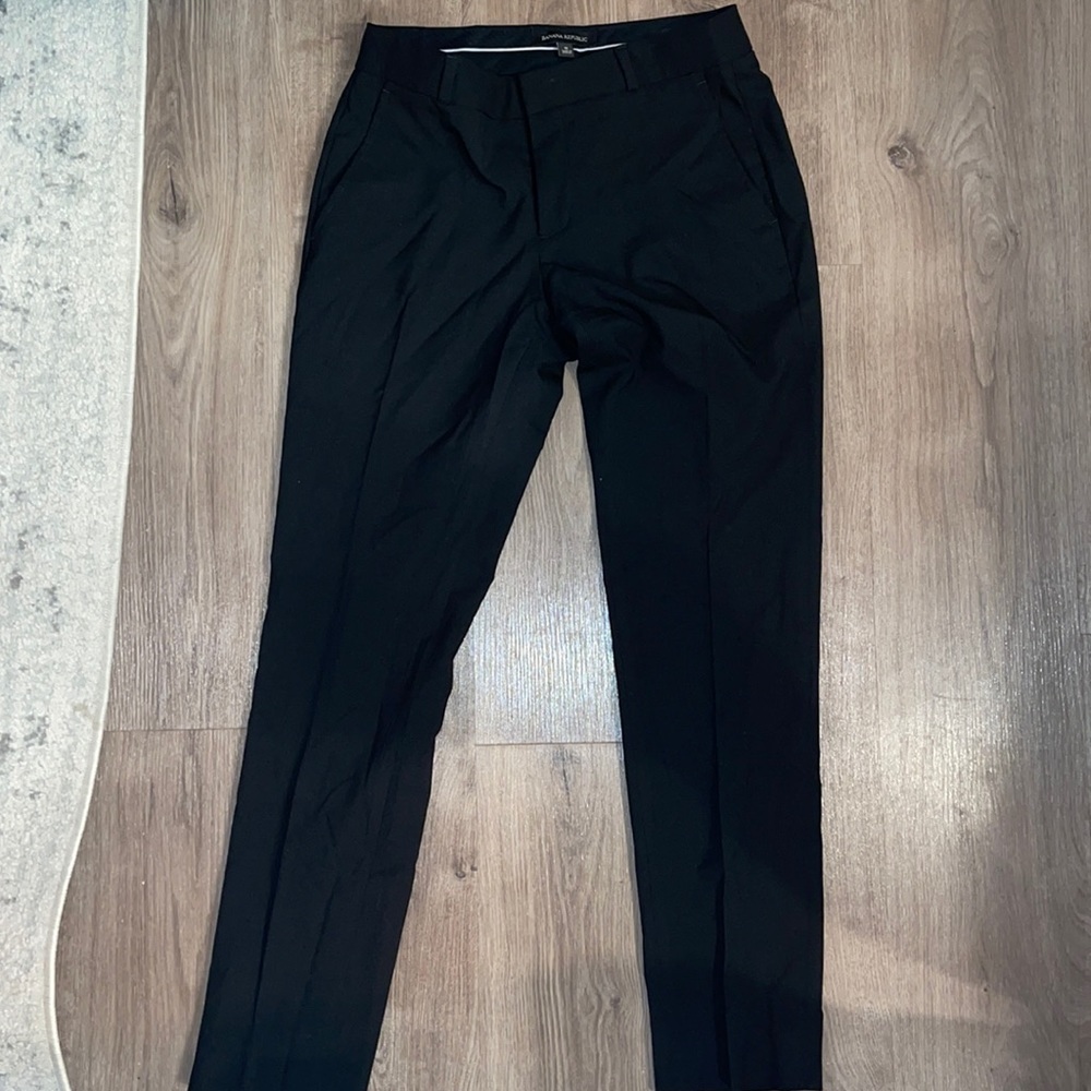 Ryan Slim Straight-Fit Lightweight Wool Pant women’s size 0